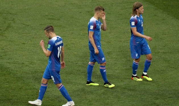 Игроки сборной Исландии, Getty Images