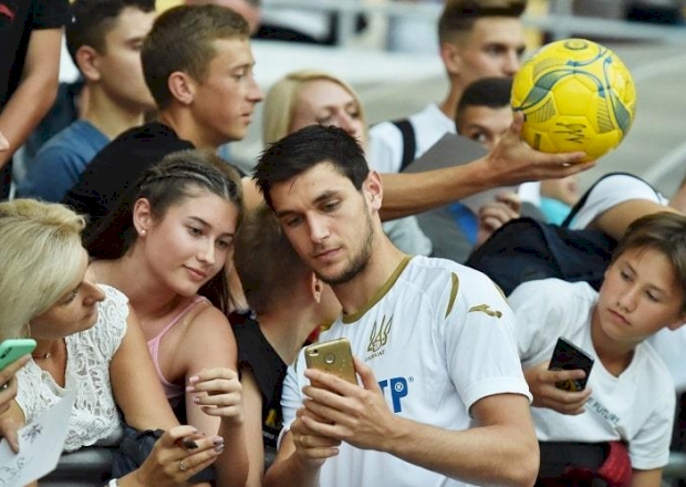 Роман Яремчук, фото пресс-службы национальной сборной Украины