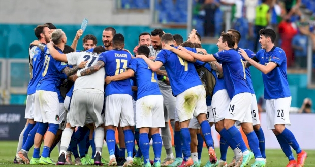 Игроки сборной Италии, getty images