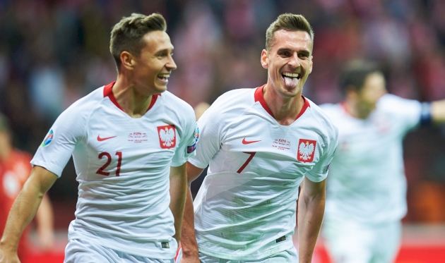 Футболисты сборной Польши, twitter.com/UEFAEURO 