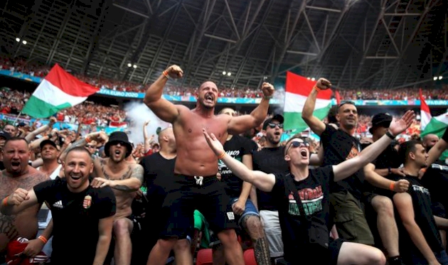 Фанаты сборной Венгрии, Getty Images