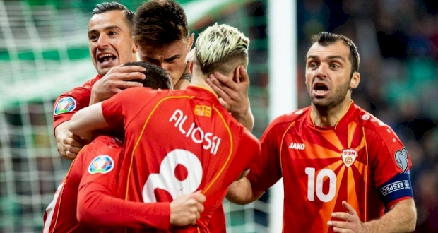 Игроки сборной Северной Македонии, Getty Images