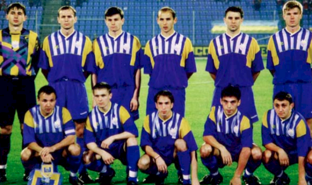 Сборная Украины 1996 года, фото из открытых источников