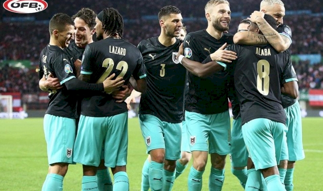 Австрия - Северная Македония, twitter.com/oefb1904 