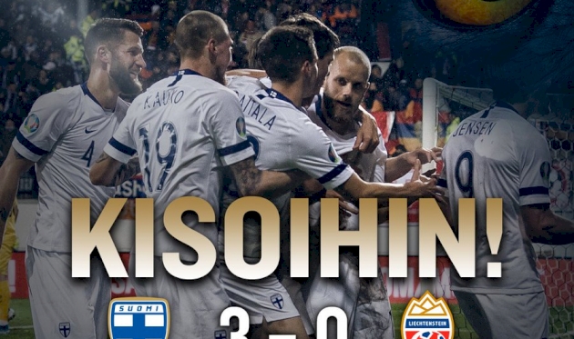 Финляндия - Лихтенштейн, photo Huuhkajat