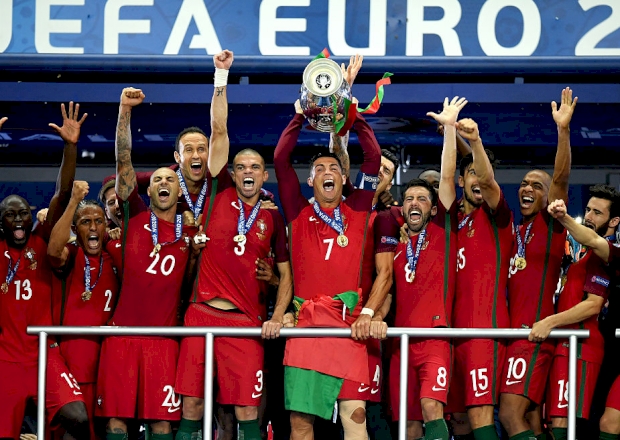 Сборная Португалии - чемпион Европы 2016 года, Getty Images