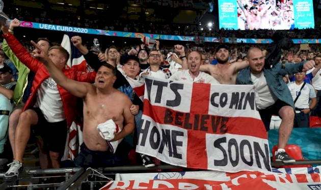 фанаты сборной Англии, Getty Images