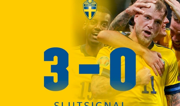 Фото: twitter.com/svenskfotboll